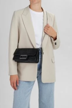 MagdaMBG Clutch, Croco -Tasker Shop markberg dk clutch one size magdambg clutch croco 59270413484371