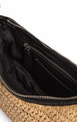 DenelaMBG Crossbody Taske, Raffia -Tasker Shop markberg dk crossbody bag one size denelambg crossbody taske raffia 1151362242