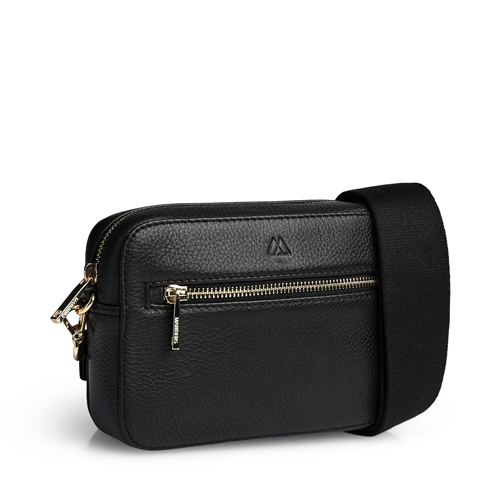 EleaMBG Crossbody Taske, Grain, Gold 2 EleaMBG Crossbody Taske, Grain, Gold - Image 2