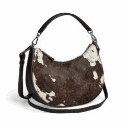 HeliaMBG Crossbody Taske, Cow Print -Tasker Shop markberg dk crossbody bag one size heliambg crossbody taske cow print 72801907081593