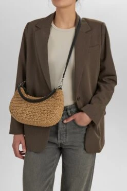 HeliaMBG Crossbody Taske, Raffia -Tasker Shop markberg dk crossbody bag one size heliambg crossbody taske raffia 1150541220