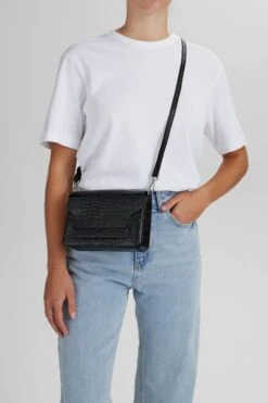 VanyaMBG Crossbody Bag, Croco -Tasker Shop markberg dk crossbody bag one size vanyambg crossbody bag croco 58983691419987