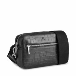 EleaMBG Crossbody Taske, Croco -Tasker Shop markberg dk crossbody taske one size eleambg crossbody taske croco 55554268725587