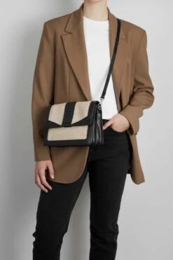 JaneMBG Crossbody Taske, Canvas Mix -Tasker Shop markberg dk crossbody taske one size janembg crossbody taske canvas mix 50696213496147