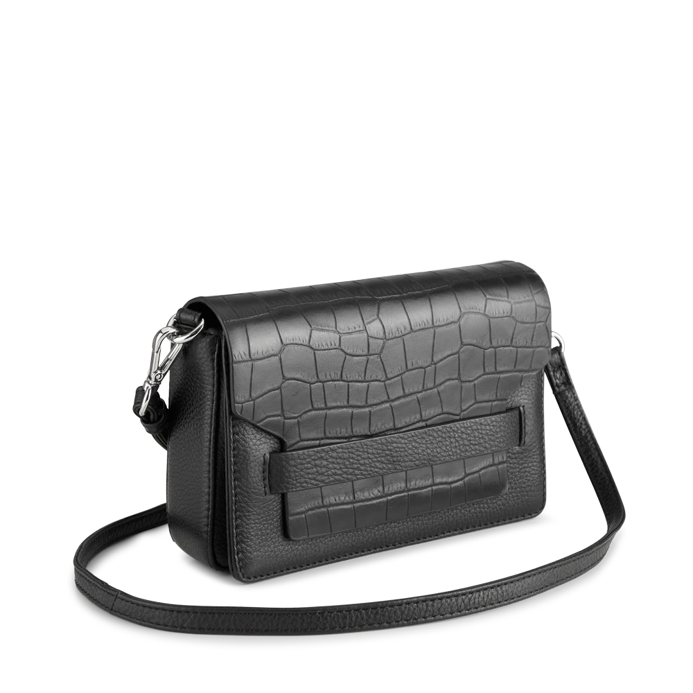 VanyaMBG Crossbody Taske, Mat Croco 3 VanyaMBG Crossbody Taske, Mat Croco - Image 3