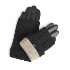 HellyMBG Handske, Cable Knit -Tasker Shop markberg dk handsker hellymbg handske cable knit 37613896466674