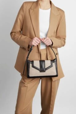 DaphneMBG Taske, Canvas Mix -Tasker Shop markberg dk handtasker one size daphnembg taske canvas mix 54037158232403