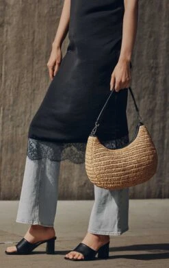 NoviaMBG Taske, Raffia -Tasker Shop markberg dk hobo bag one size noviambg taske raffia 1151958173