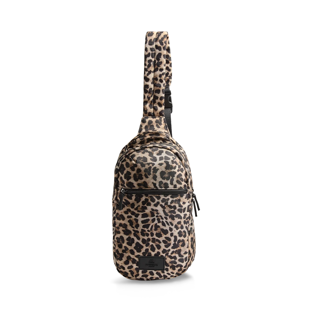 TrekMBG Leopard Sling Bag, Recycled 1 TrekMBG Leopard Sling Bag, Recycled