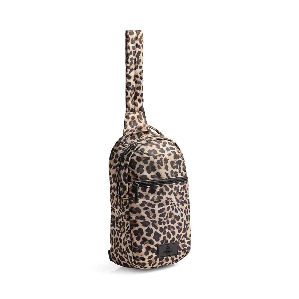 TrekMBG Leopard Sling Bag, Recycled 4 TrekMBG Leopard Sling Bag, Recycled - Image 4