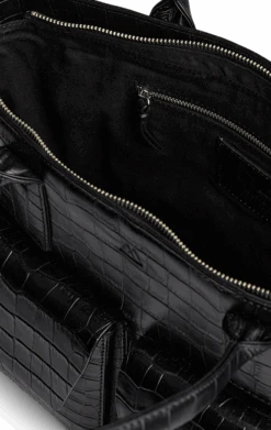 KelseyMBG Arbejdstaske, Mat Croco -Tasker Shop markberg dk work bag one size kelseymbg arbejdstaske mat croco 59131426963795